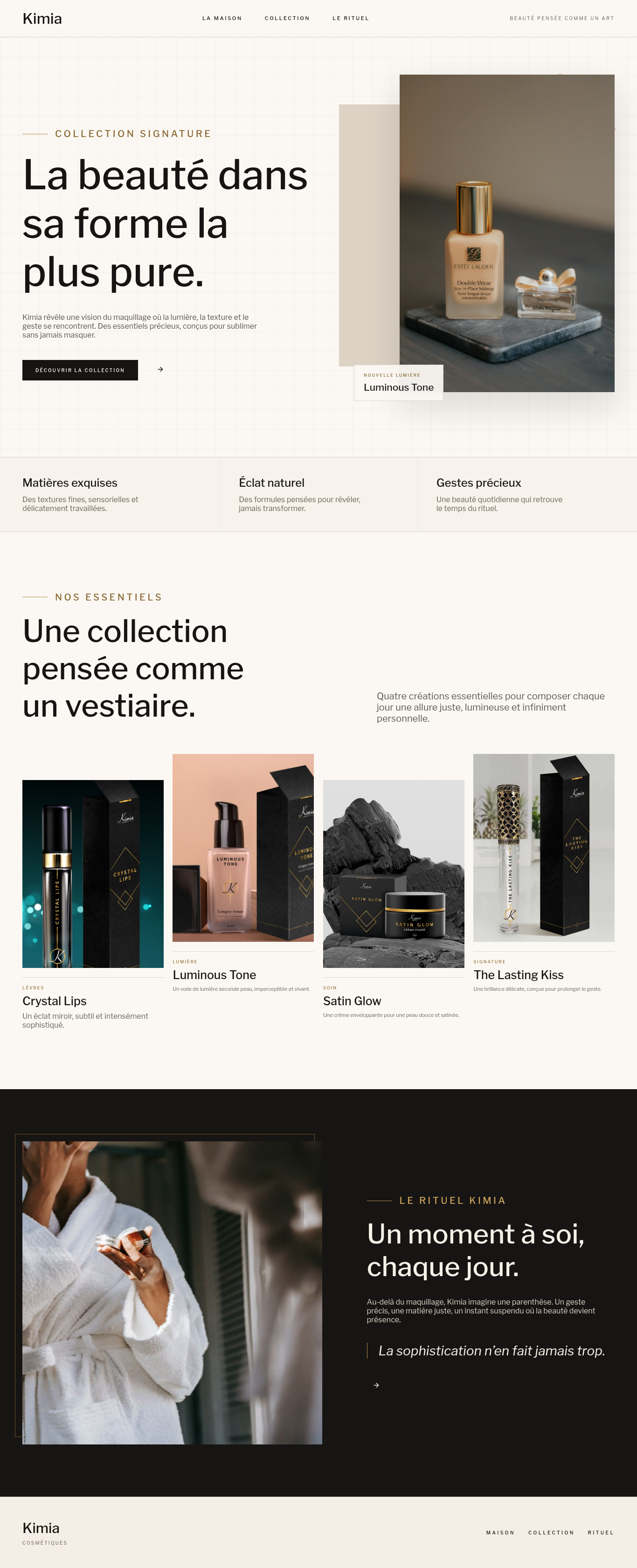 Storytelling produits Kimia